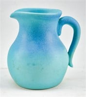 Van Briggle Ming Blue Ceramic Miniature Pitcher