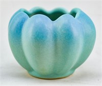 Van Briggle Ming Blue Ceramic Tulip Vase