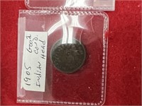 1905 INDIAN HEAD PENNY