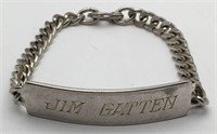 Sterling Silver Name Bracelet