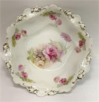 R. S. Prussia Porcelain Floral Bowl