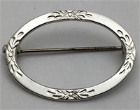 Sterling Silver Broach