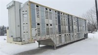 2004 48-FT Merritt (65,000lb) Livestock Trailer T/