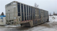 2001 48-FT Wilson (65,000lb) Livestock Trailer T/A