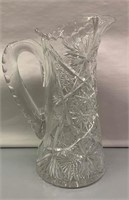 Cut Glass Pitcher