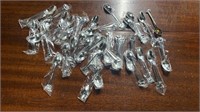 Thirty-Six Stainless Demitasse Spoons