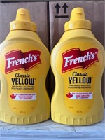 Mustard FRENCHS Classic Yellow 400ml x2 BB4/25