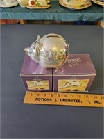 Silverplated Piggy Banks (2)