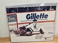NHL PHOTO Signed By Toronto Maple Leafs Goalie#29