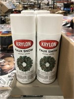 2 CANS KRYLON WINTER WHITE PAINT