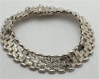 Sterling Silver Italian Milor Bracelet