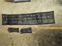 Leather gloves & toolkit storage