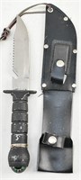 Stainless 420 Bushcraft Survival Knife w/ Sheath