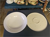 15" very large bowl with lid