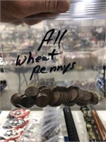 2 BAGS OF WHEAT PENNIES