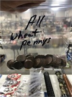 2 BAGS OF WHEAT PENNIES