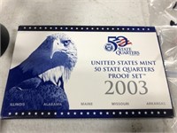 2003 STATE QUARTER SET