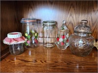 Glass Strawberry Containers (5)