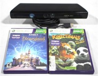 Xbox 360 Kinect with 2 games