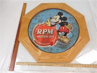 RARE MICKEY MOUSE OIL DRUM COVER