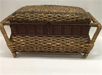 Wicker Sewing Basket