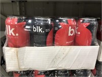 CASE BLK STRAWBERRY /RHUBARB ALKALINE WATER