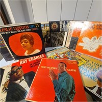 Vintage vinyl records lot