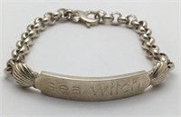 Sterling Silver Sea Witch Bracelet