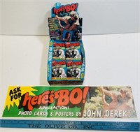 NOS Here’s Bo! Bubble Gum & Trading Cards in Box