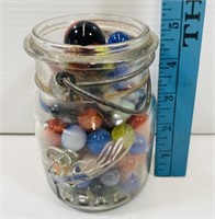 Jar of Cat Eye - Vitro Marbles