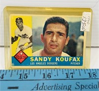 1960 Topps Sandy Koufax #343 Card