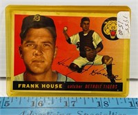 1955 Topps Henry Frank House Jr #87 Card