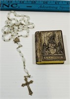 Civil War Rosary Box w/ Rosary