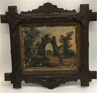 Painting In Black Forest Frame