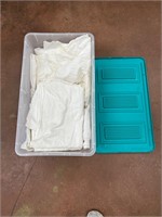 Lot of sheets with tote