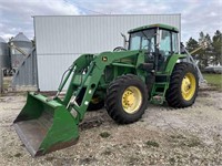 1993 John Deere 7800 MFWD Tractor, Loader*Ring 1