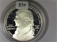 2005-P John Marshall Commerative Silver Dollar