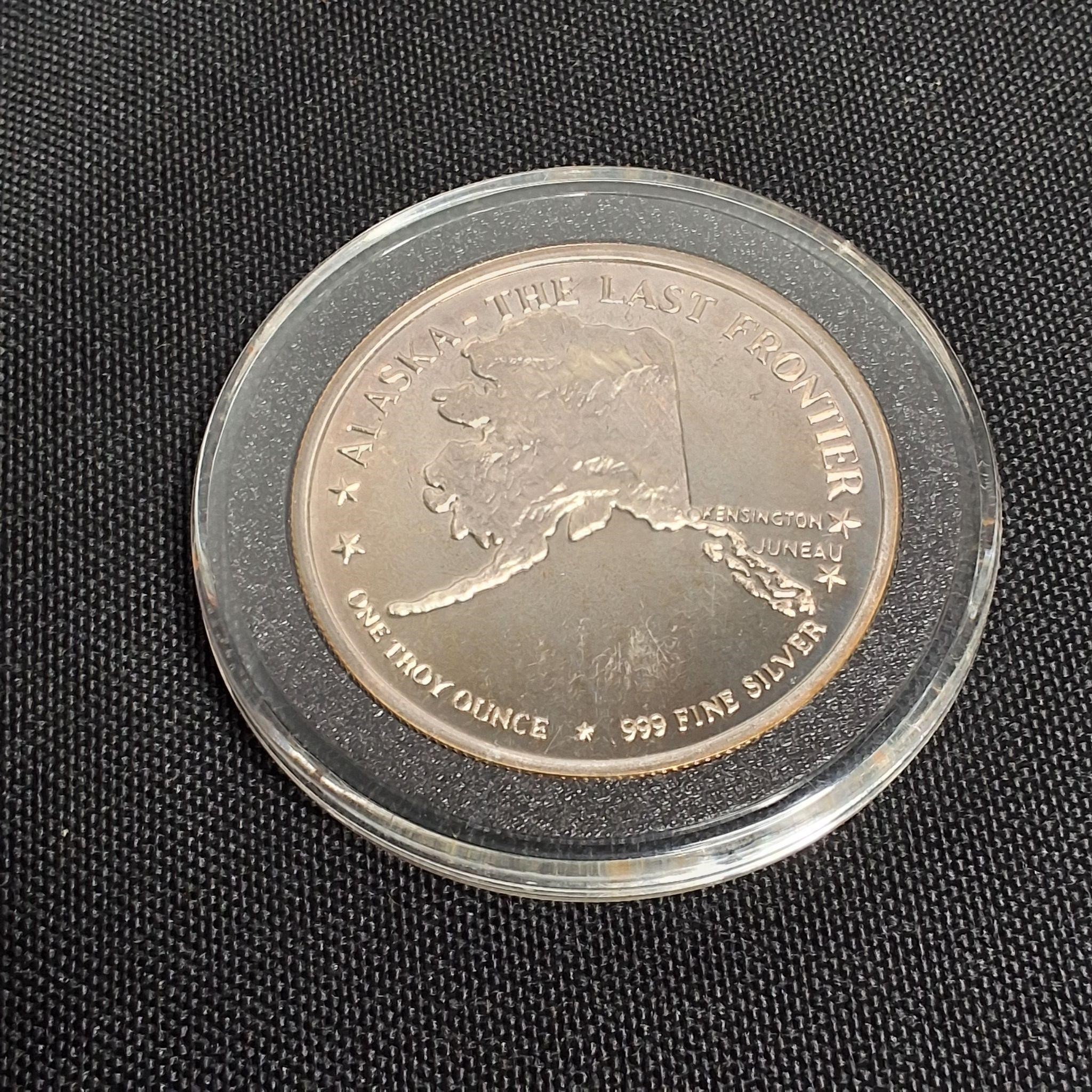 THE LAST FRONTIER 1 OUNCE PIECE