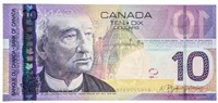 Bank of Canada 2007 $10 Choice UNC