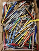 PENCILS & PENS BOX LOT