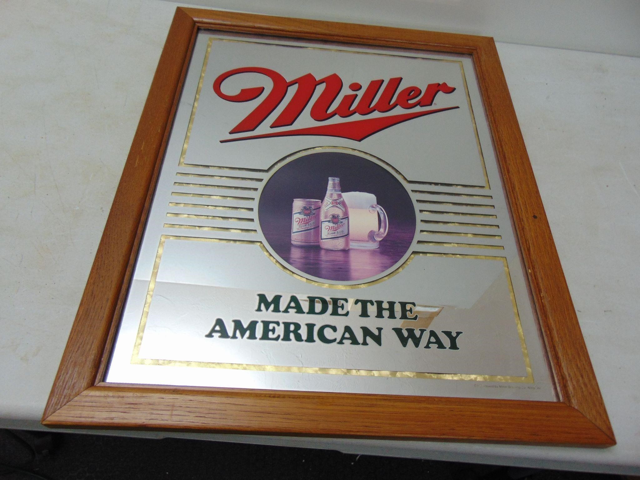 Miller Bar Mirror - New Old Stock
