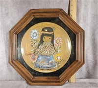 MERRY LITTLE INDIAN, TED DEGRAZIA COLLECTOR PLATE