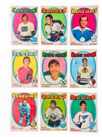 Group of 9 OPC 1970/71 NHL Hockey Cards