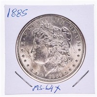 USA 1885 Silver Morgan Dollar MS64