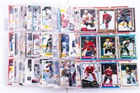 Lot 21 Pages, Approx. 370 NHL Hockey Cards, Past,