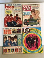 Lot of Vintage Teen Magazines