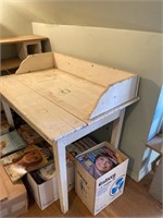 Antique Work Table with Drawer
