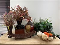 House decorations and artificial plant