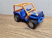 Tonka Metal Blue Jeep@4.5inWx7.75inLx4inH
