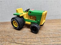 Vintage Metal GREEN TONKA Tractor@3.25Wx4.5Lx2.5H